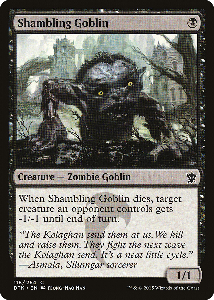 Shambling Goblin (DTK-118) - Dragons of Tarkir Foil