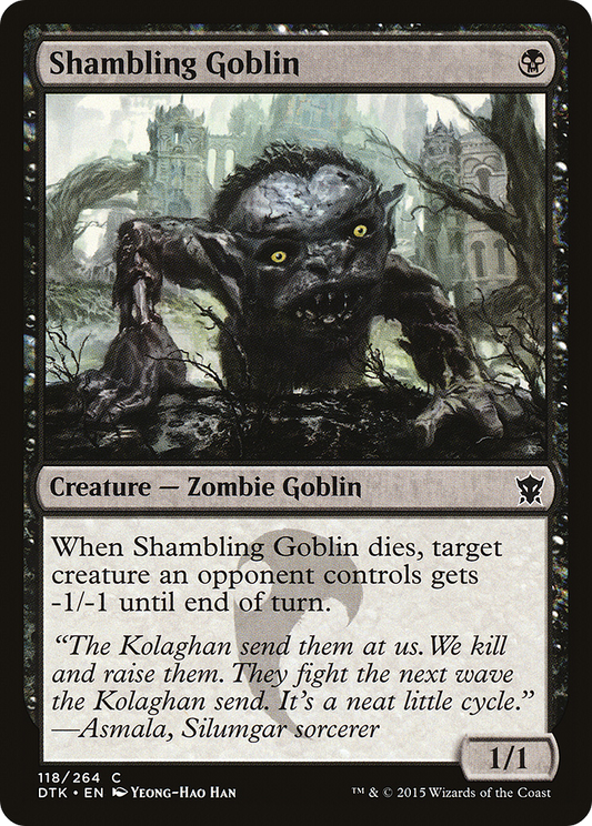 Shambling Goblin (DTK-118) - Dragons of Tarkir Foil