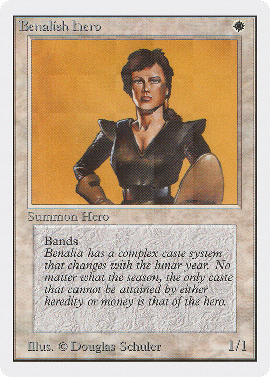 Benalish Hero (2ED-004) - Unlimited Edition