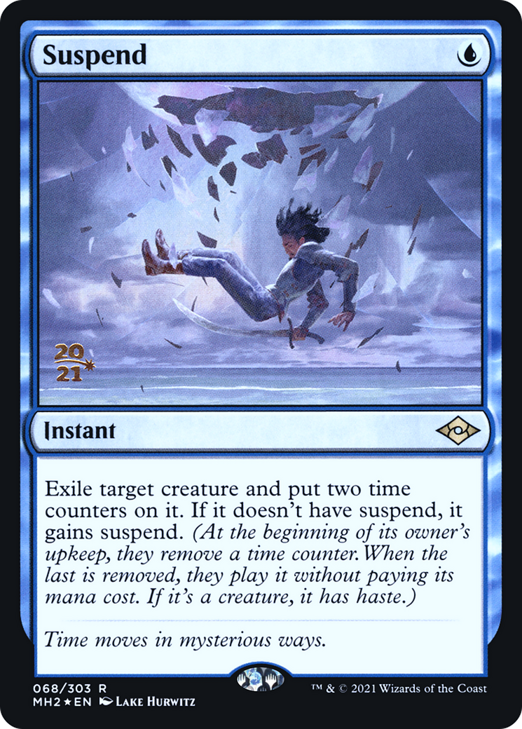Suspend (PRE-068) - Modern Horizons 2 Promos (Prerelease) Foil