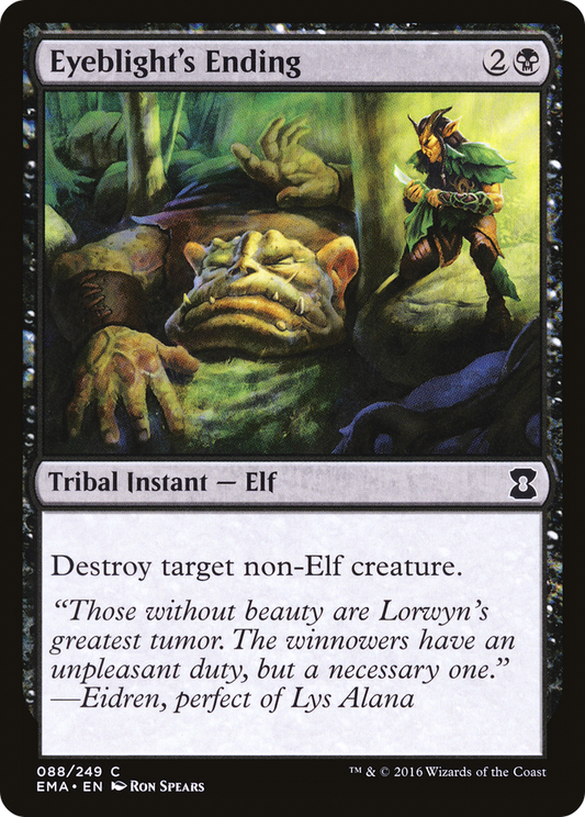 Eyeblight's Ending (EMA-088) - Eternal Masters Foil