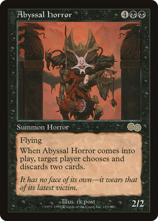 Abyssal Horror (USG-115) - Urza's Saga