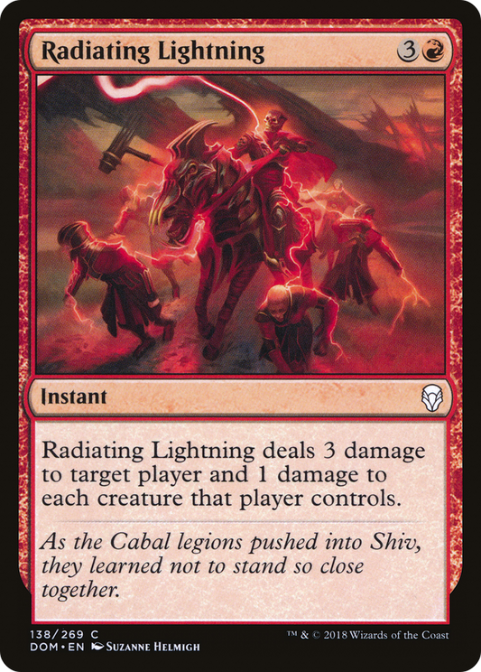 Radiating Lightning (DOM-138) - Dominaria