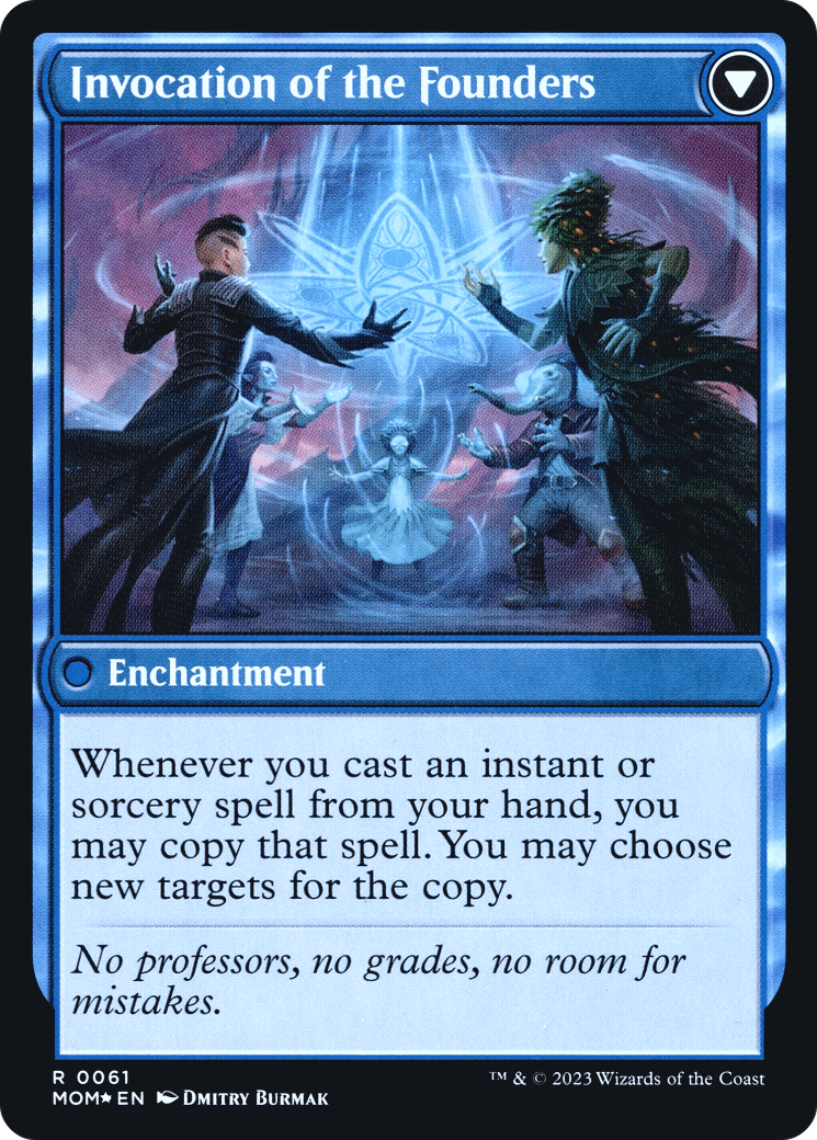 Invasion of Arcavios // Invocation of the Founders (PMOM-61S) - March of the Machine Promos Foil