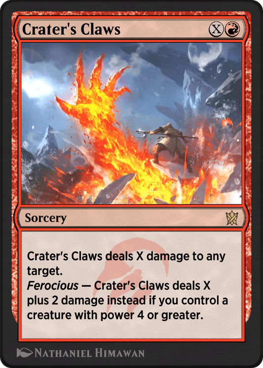 Crater's Claws (KTK-106Y) - Khans of Tarkir