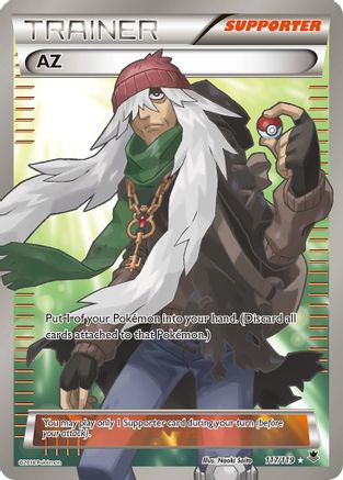 AZ (117 Full Art) 117/119 - XY  Phantom Forces Holofoil - Ultra Rare