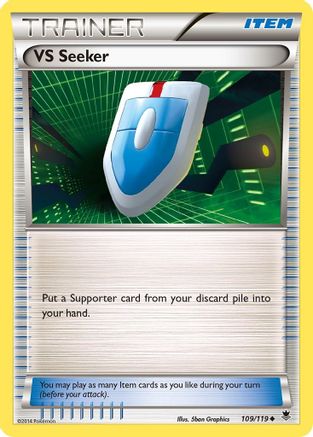 VS Seeker 109/119 - XY  Phantom Forces Normal - Uncommon