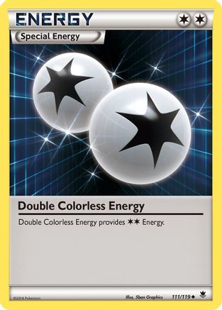 Double Colorless Energy 111/119 - Phantom Forces Reverse Holofoil