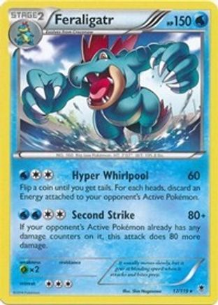 Feraligatr - 17/119 (XY Phantom Forces) 17 - Deck Exclusives