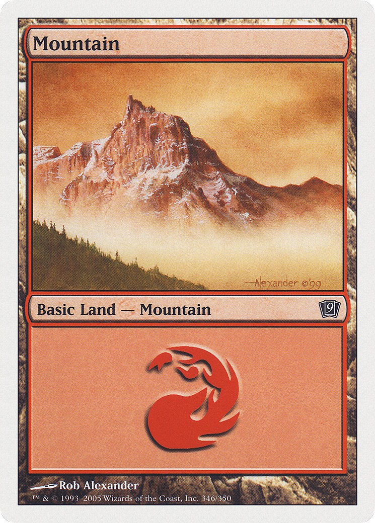 Mountain (9ED-346) - Ninth Edition