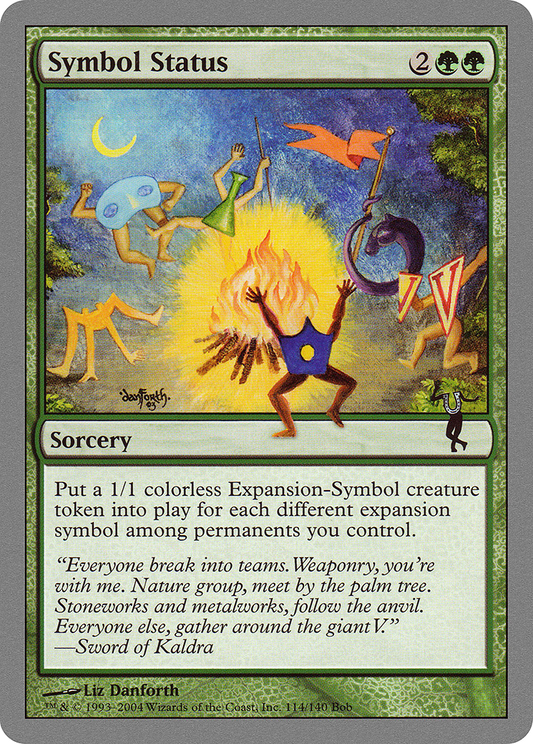 Symbol Status (UNH-114) - Unhinged Foil