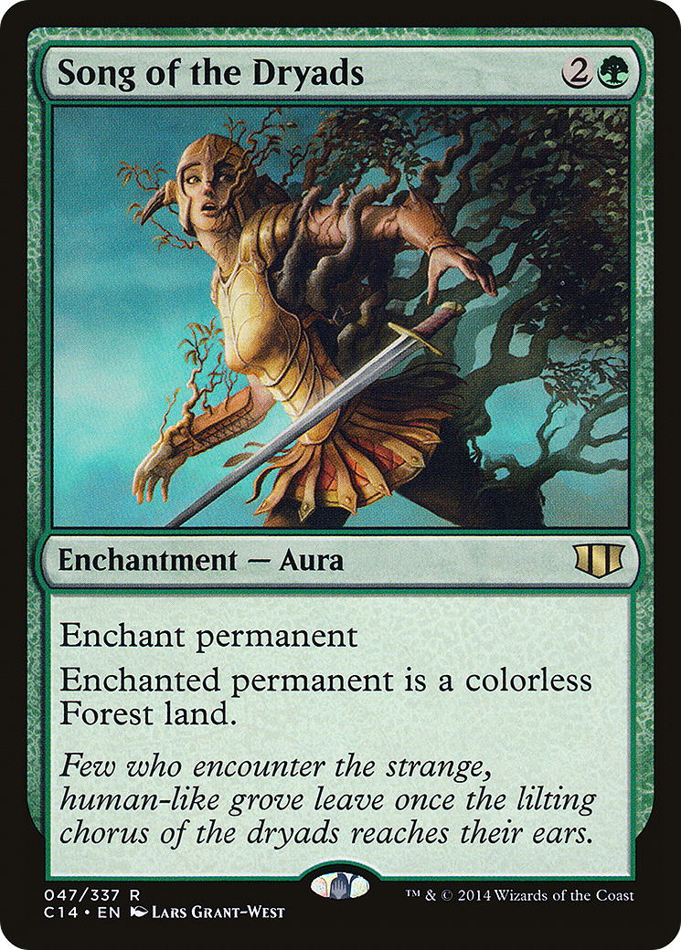 Song of the Dryads (C14-047) - Commander 2014