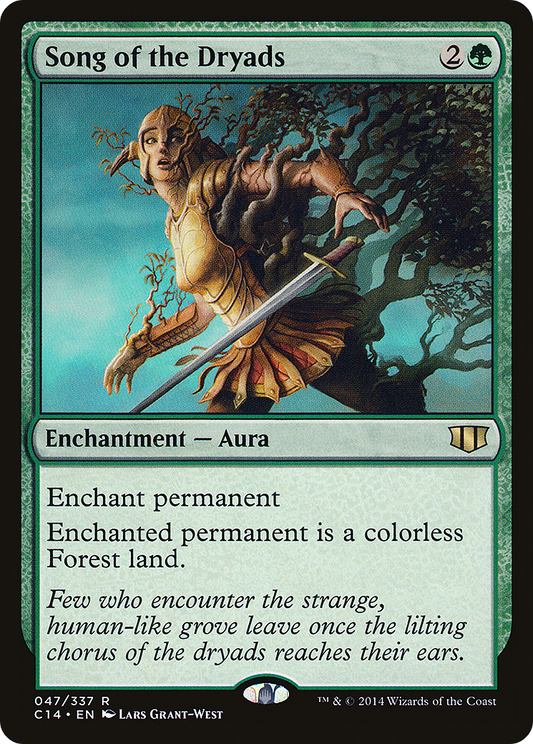 Song of the Dryads (C14-047) - Commander 2014