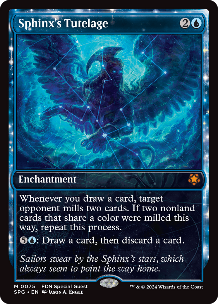 Sphinx's Tutelage (Showcase) (SPG-075) - Special Guests: (Showcase) Foil