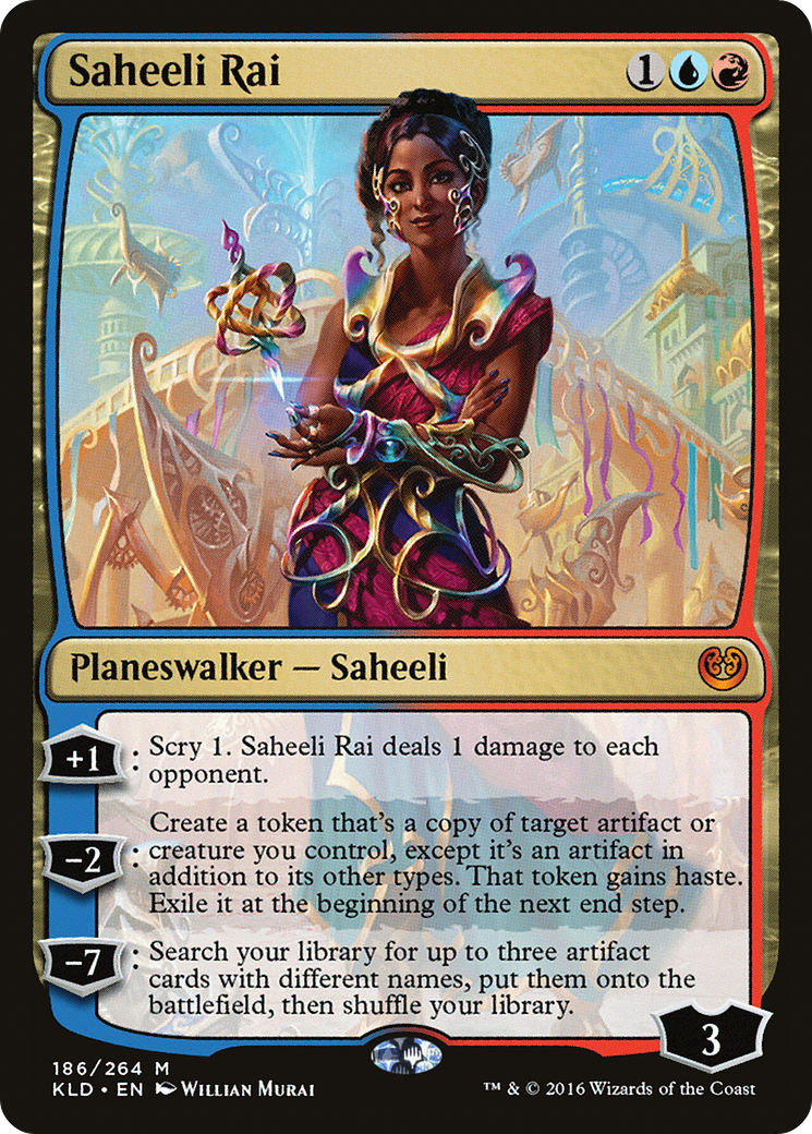 Saheeli Rai (KLD-186) - Kaladesh Foil