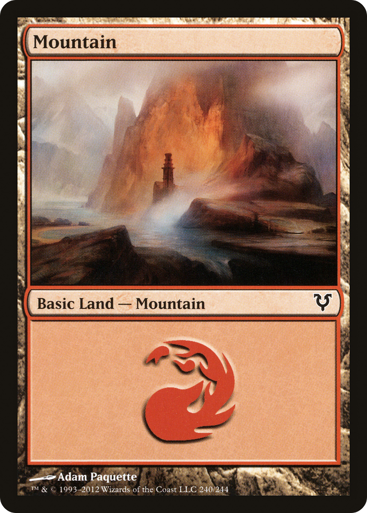 Mountain (AVR-240) - Avacyn Restored Foil