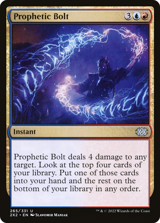 Prophetic Bolt (2X2-265) - Double Masters 2022