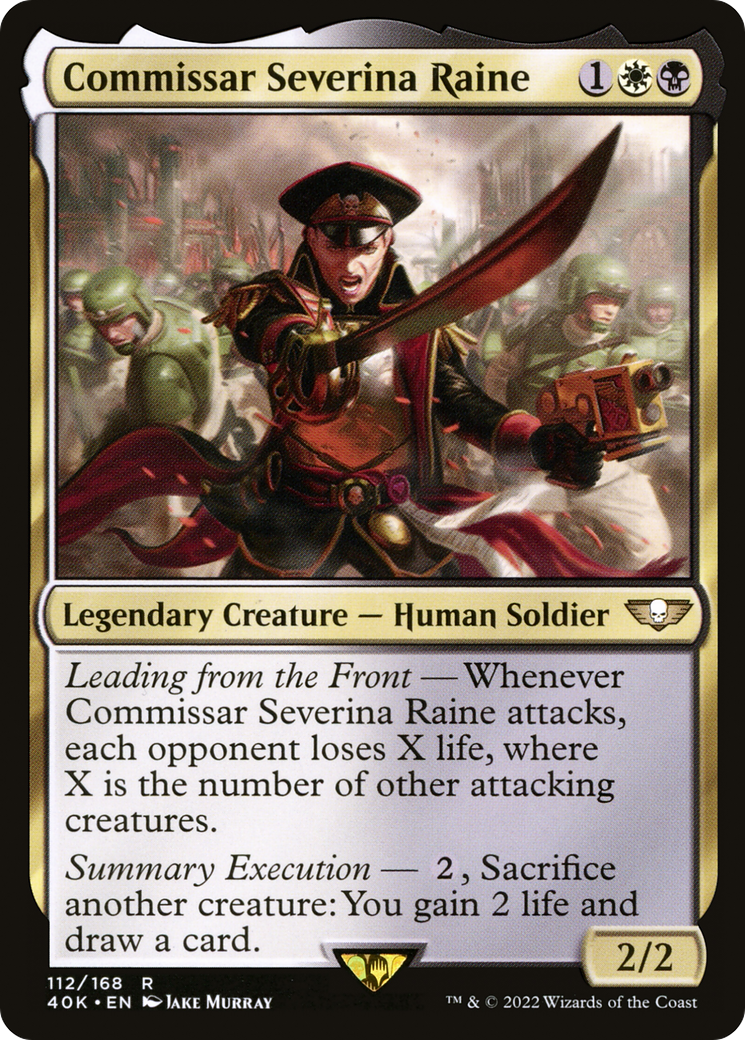 Commissar Severina Raine (40K-112) - Warhammer 40,000 Commander