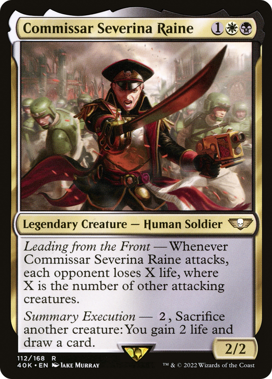 Commissar Severina Raine (40K-112) - Warhammer 40,000 Commander