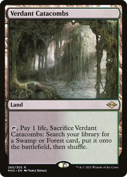 Verdant Catacombs (MH2-260) - Modern Horizons 2 Foil