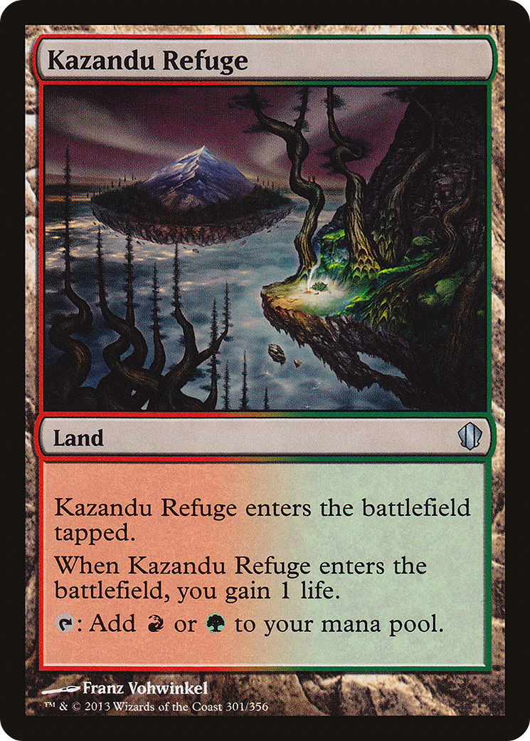 Kazandu Refuge (C13-301) - Commander 2013