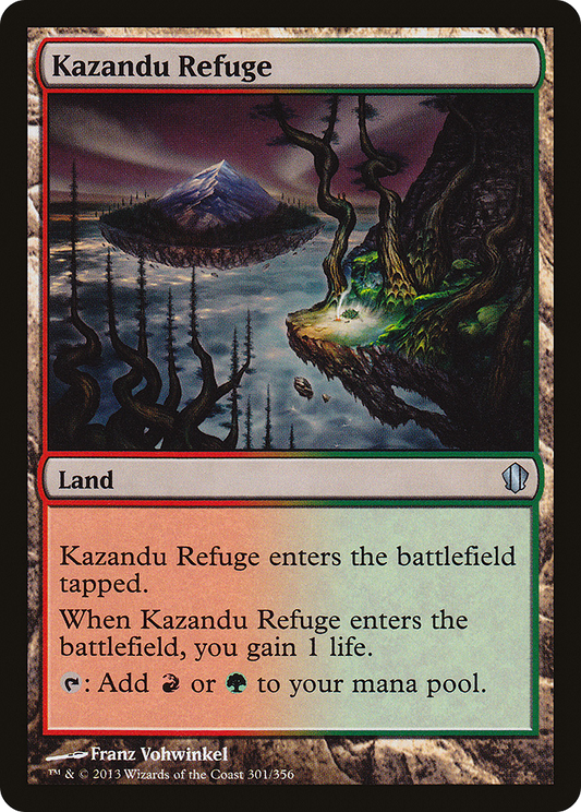 Kazandu Refuge (C13-301) - Commander 2013