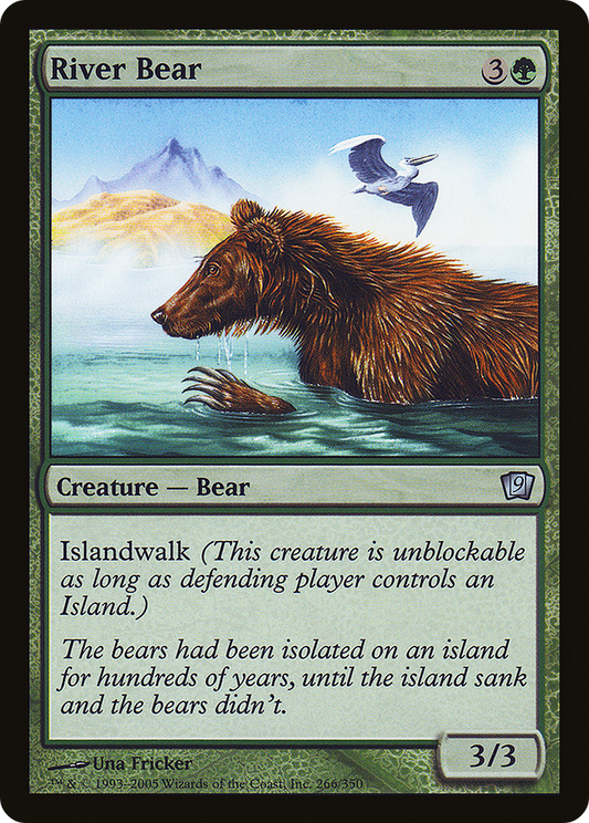 River Bear (9ED-266★) - Ninth Edition Foil