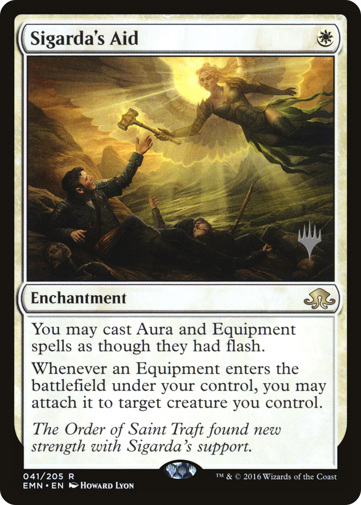Sigarda's Aid (PPM21-041) - Eldritch Moon Promos Foil (Promo Pack)