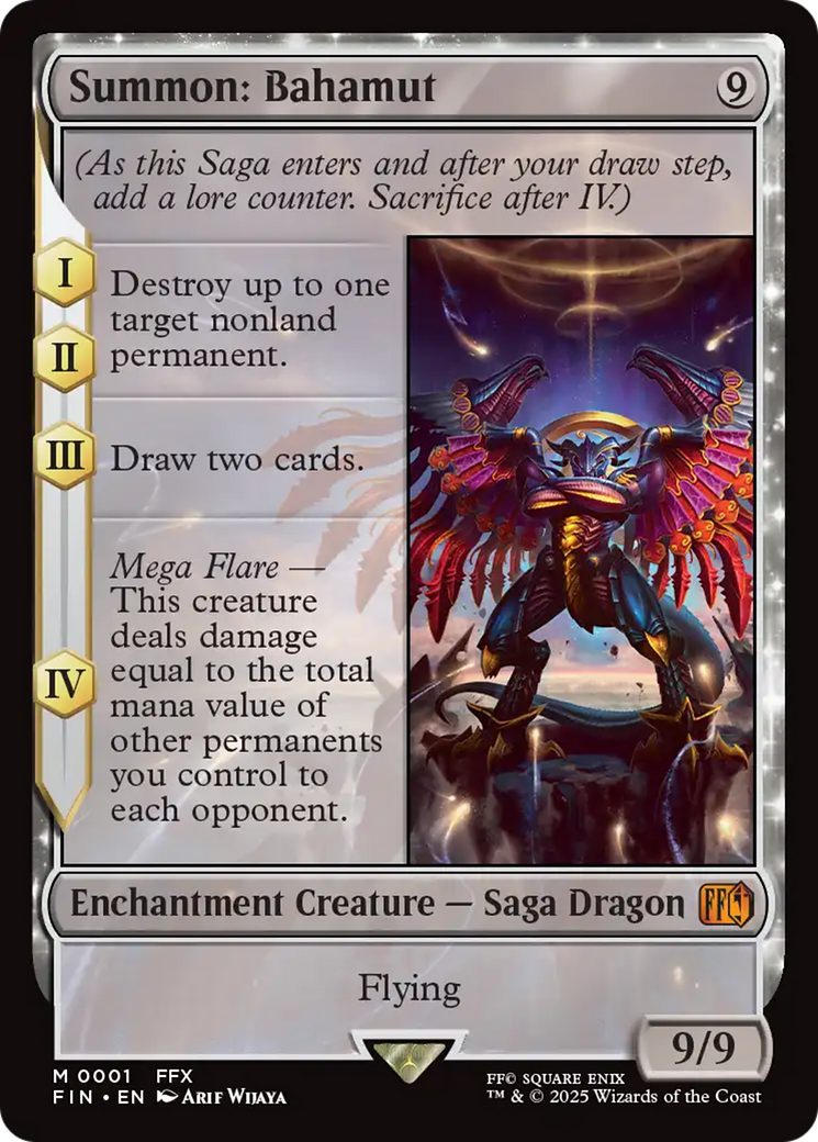 Summon: Bahamut (FIN-001) - FINAL FANTASY