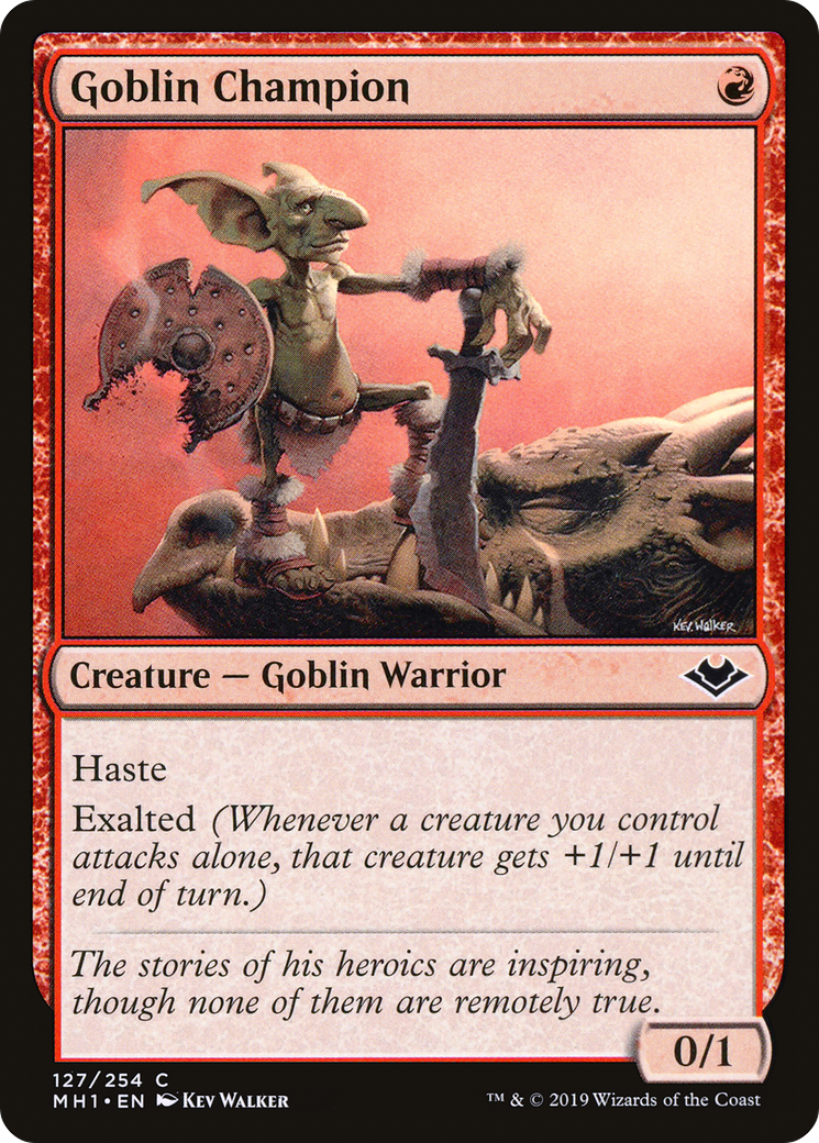 Goblin Champion (MH1-127) - Modern Horizons