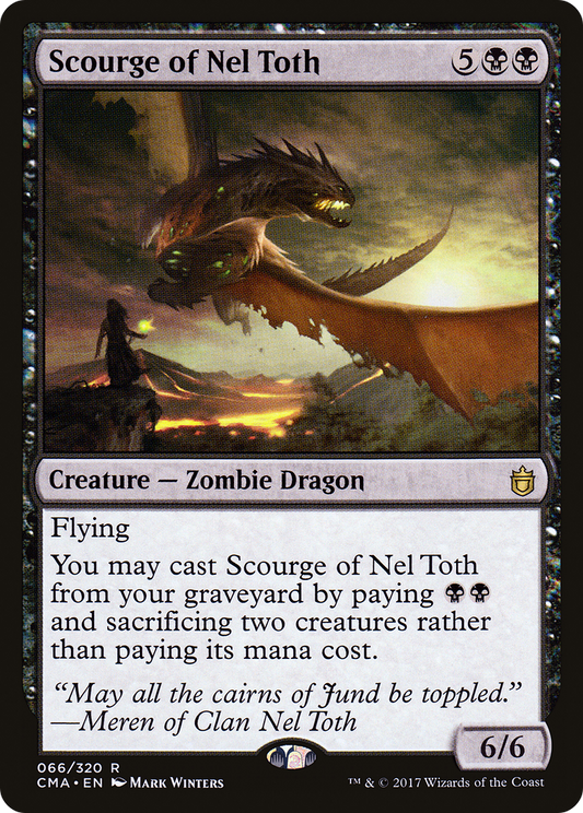 Scourge of Nel Toth (CMA-066) - Commander Anthology