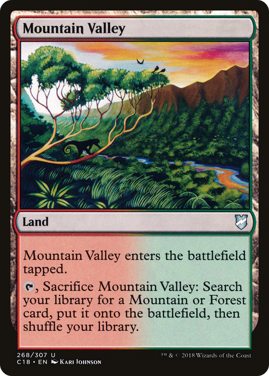 Mountain Valley (C18-268) - Commander 2018