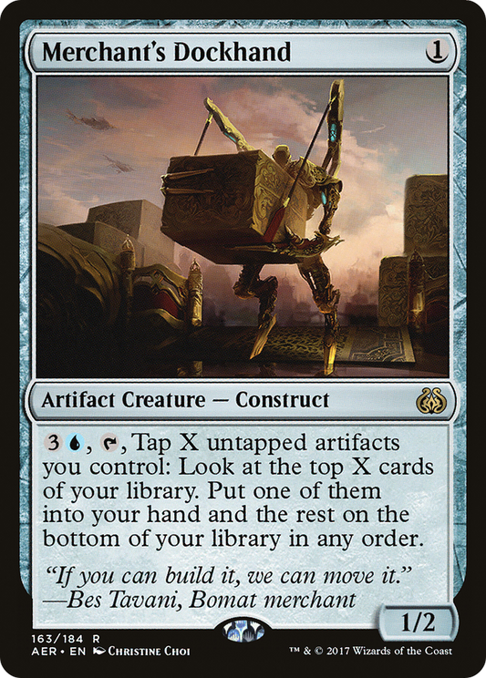 Merchant's Dockhand (AER-163) - Aether Revolt