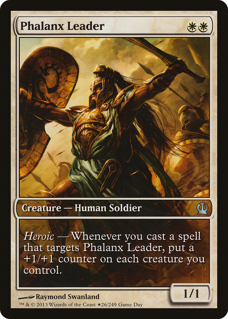 Phalanx Leader (PTHS-026) - Theros Promos