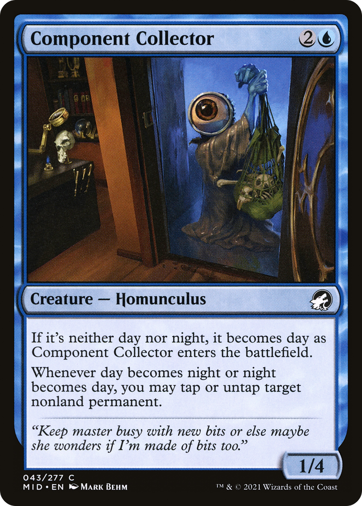 Component Collector (MID-043) - Innistrad: Midnight Hunt Foil