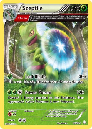 Sceptile 9/160 - Primal Clash Reverse Holofoil