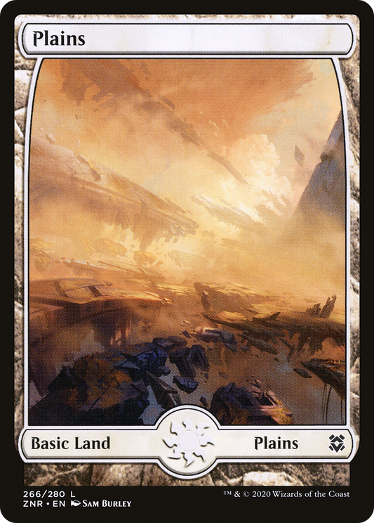 Plains (ZNR-266) - Zendikar Rising: (Full Art)