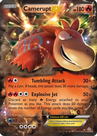 Camerupt-EX 29/160 - Primal Clash Holofoil