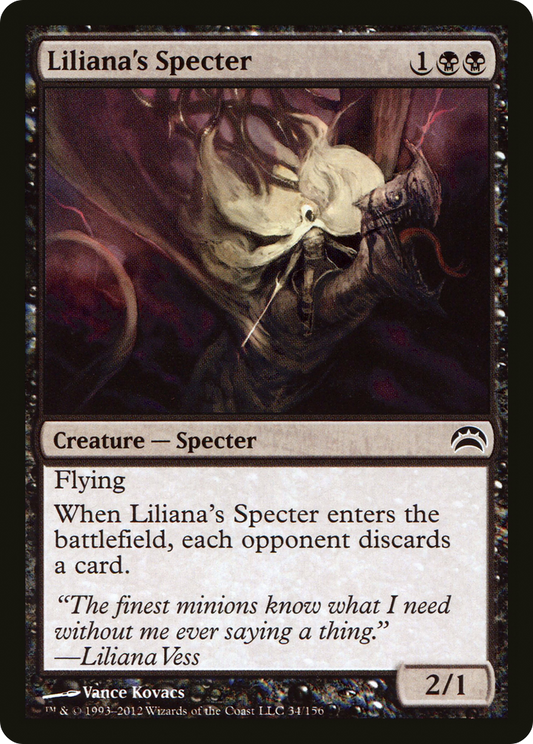 Liliana's Specter (PC2-034) - Planechase 2012