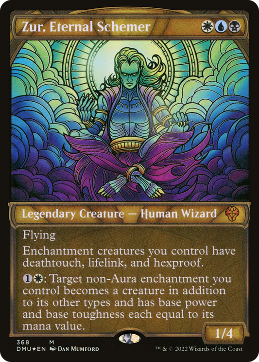 Zur, Eternal Schemer (DMU-368) - Dominaria United: (Showcase) Foil