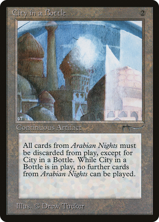 City in a Bottle (ARN-060) - Arabian Nights