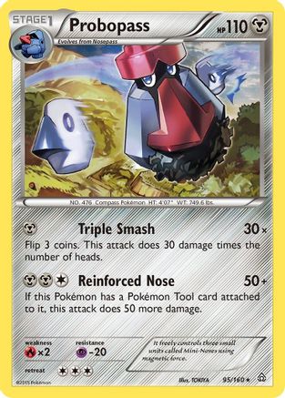 Probopass 095 - XY  Primal Clash Normal - Rare