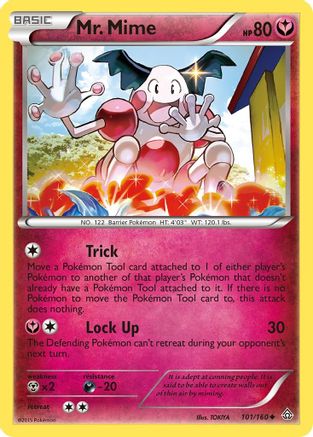 Mr. Mime (101/160) - XY  Primal Clash  - Uncommon