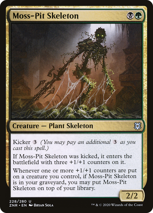 Moss-Pit Skeleton (ZNR-228) - Zendikar Rising