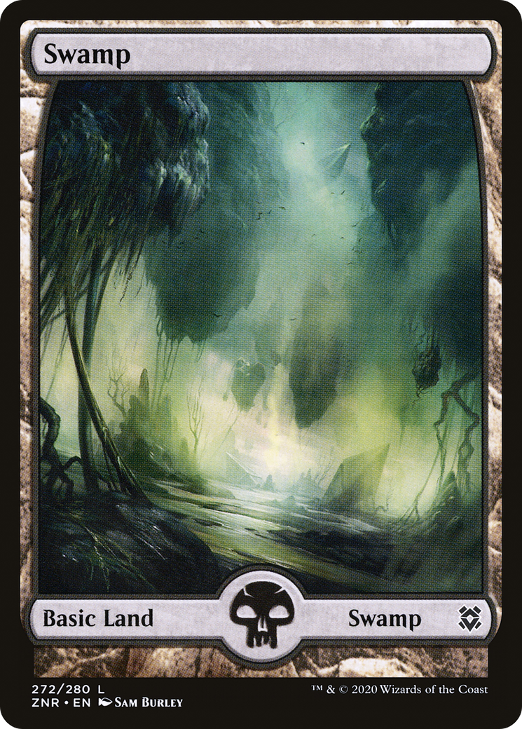 Swamp (ZNR-272) - Zendikar Rising: (Full Art)