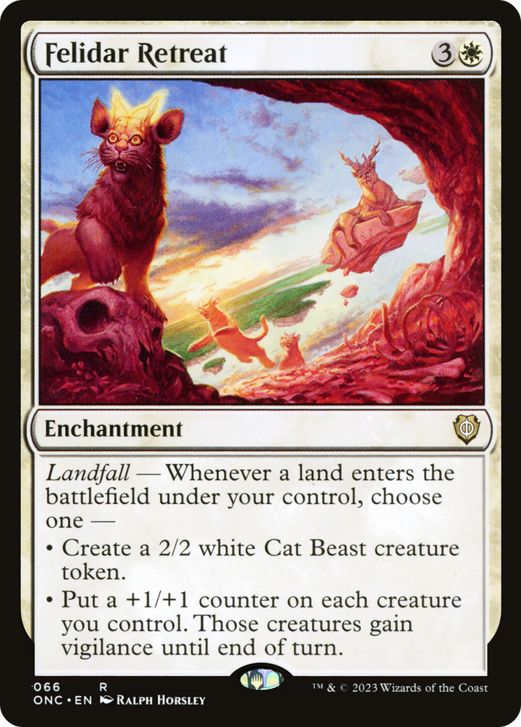 Felidar Retreat (ONC-066) - Phyrexia: All Will Be One Commander