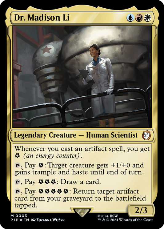 Dr. Madison Li (PIP-003) - Fallout Foil