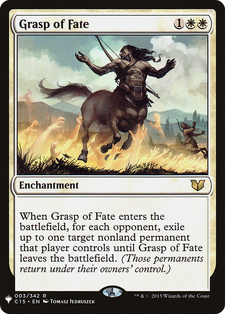 Grasp of Fate (LIST-C15-3) - The List