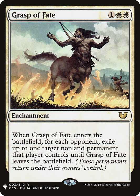 Grasp of Fate (LIST-C15-3) - The List