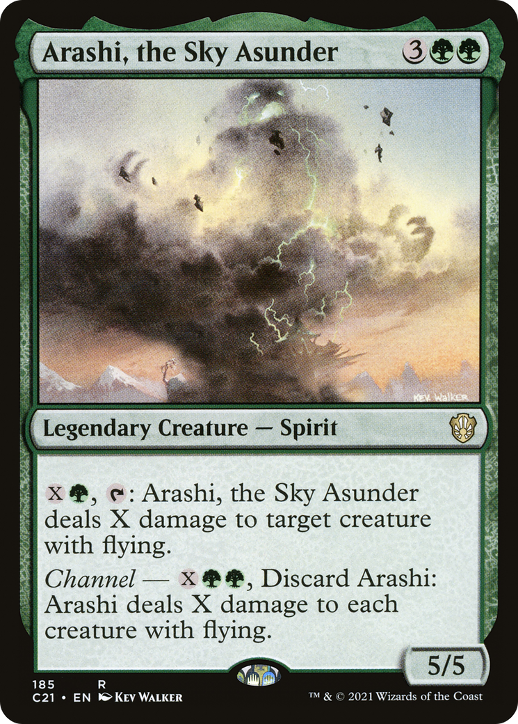 Arashi, the Sky Asunder (C21-185) - Commander 2021